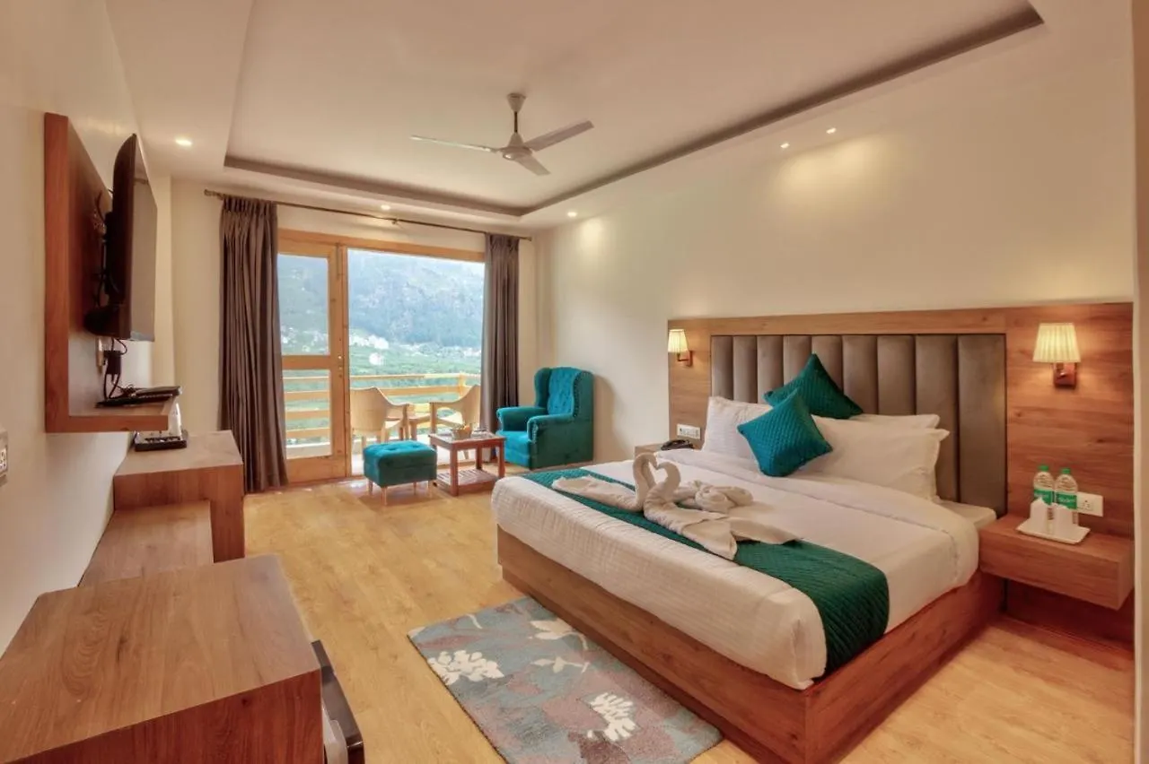 Hassan Valley Resort - A Beautiful Resort In The Clouds Towards Snow Capped Mountains Shimla India